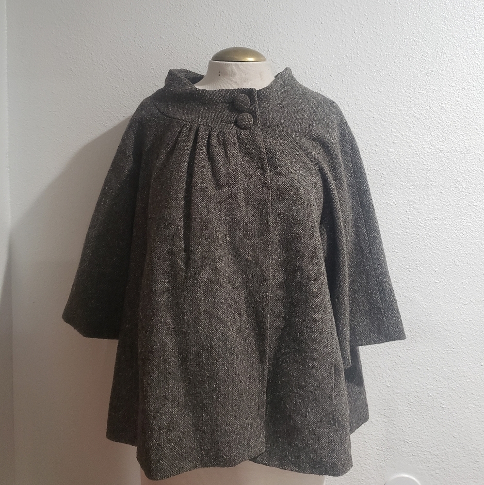 Old Navy Vintage Style Cape Coat